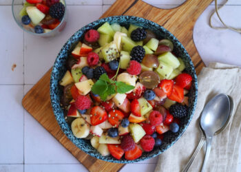 Einfacher Obstsalat | Bake to the roots