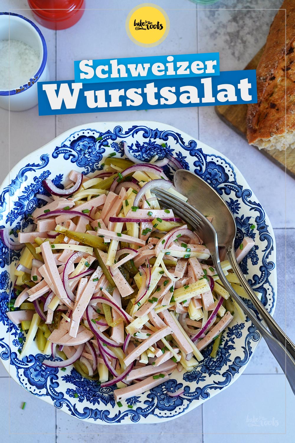 Einfacher Schweizer Wurstsalat | Bake to the roots