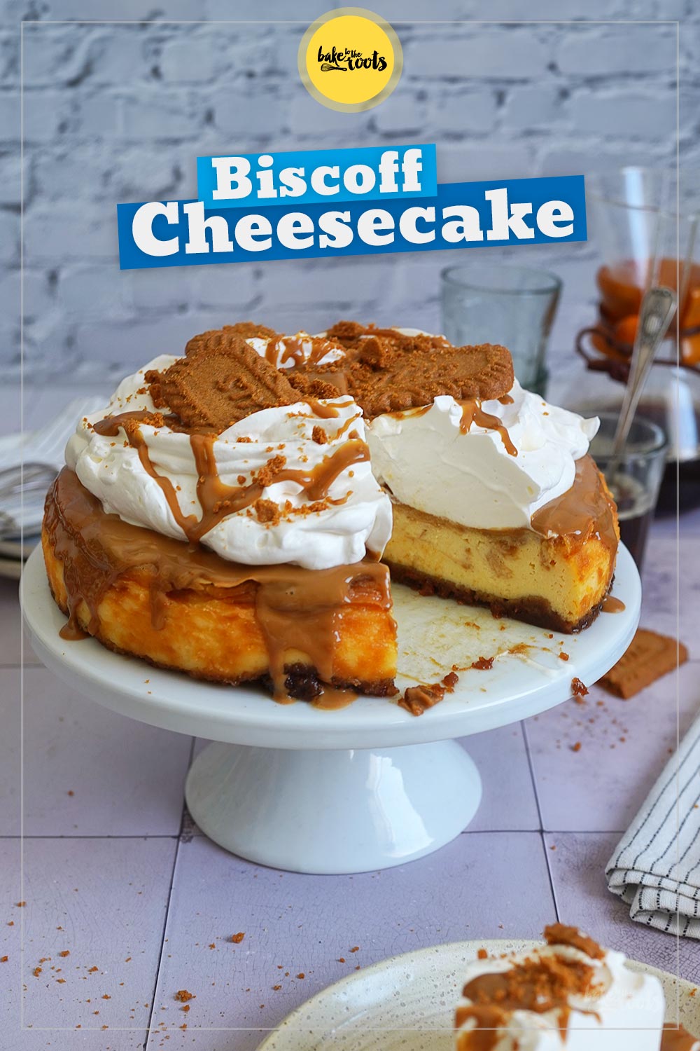 Lotus Biscoff Cheesecake | Bake to the roots