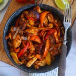 Schnelle AirFryer Chicken Fajitas | Bake to the roots