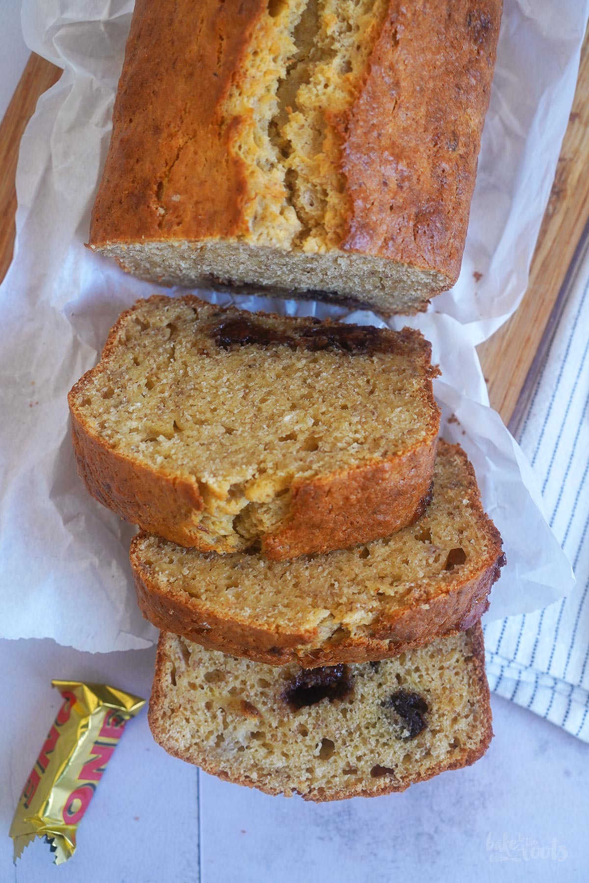 Bananenbrot mit Toblerone & Gebräunter Butter | Bake to the roots