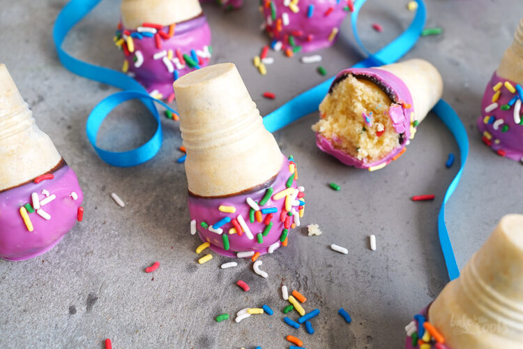 (Melting) Eiswaffel Cake Pops | Bake to the roots