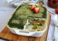 Strawberry Matcha Tiramisu | Bake to the roots