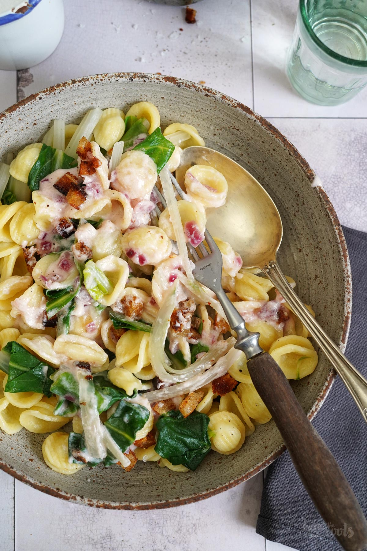 Orecchiette mit Mangold | Bake to the roots