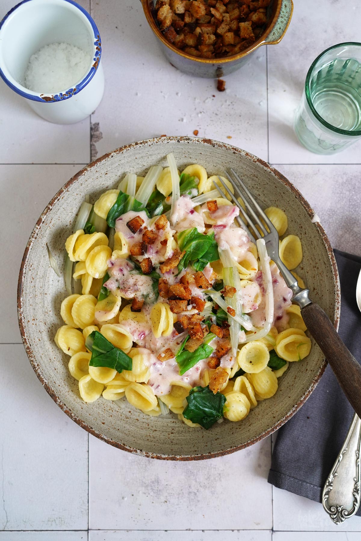 Orecchiette mit Mangold | Bake to the roots