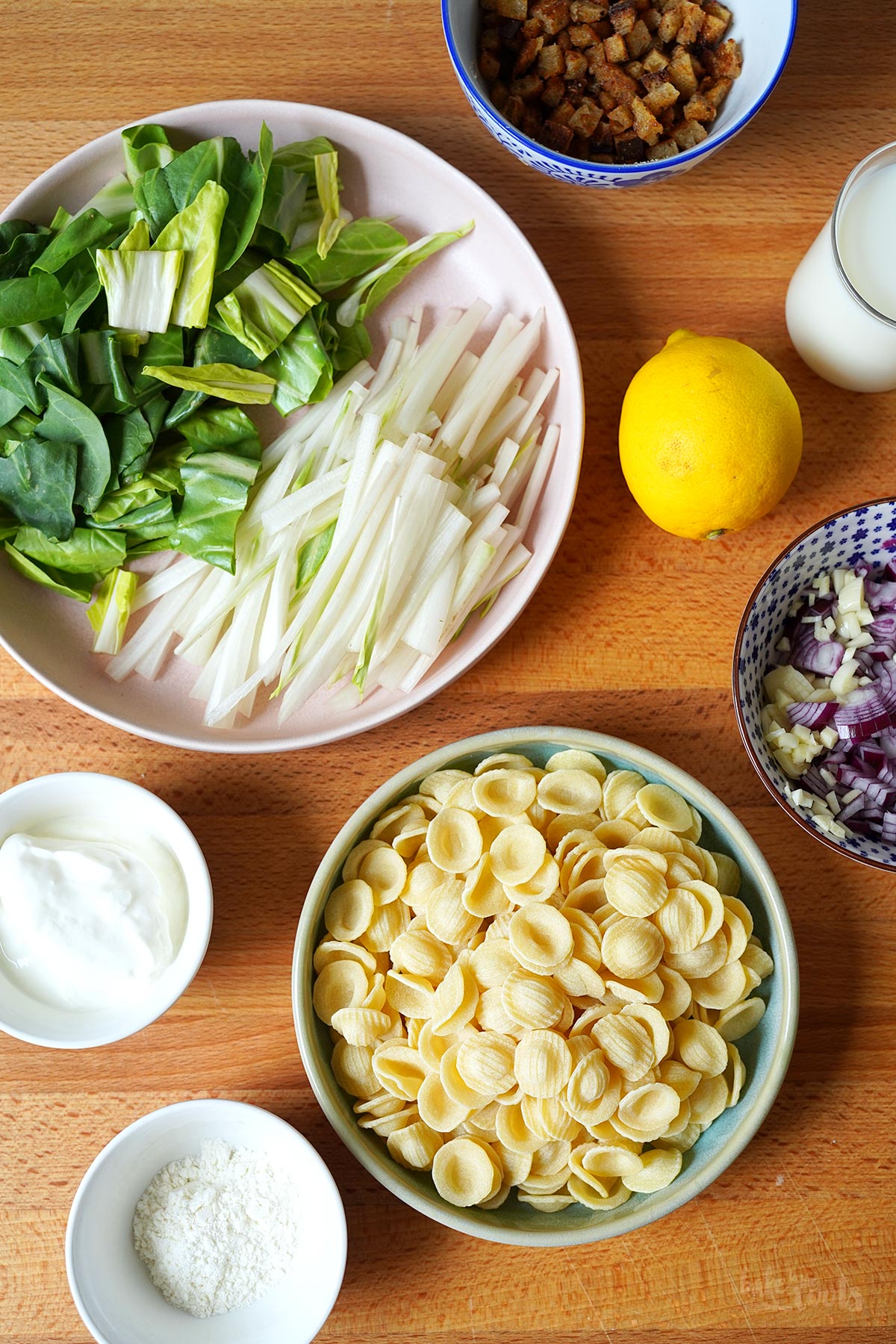 Orecchiette mit Mangold | Bake to the roots