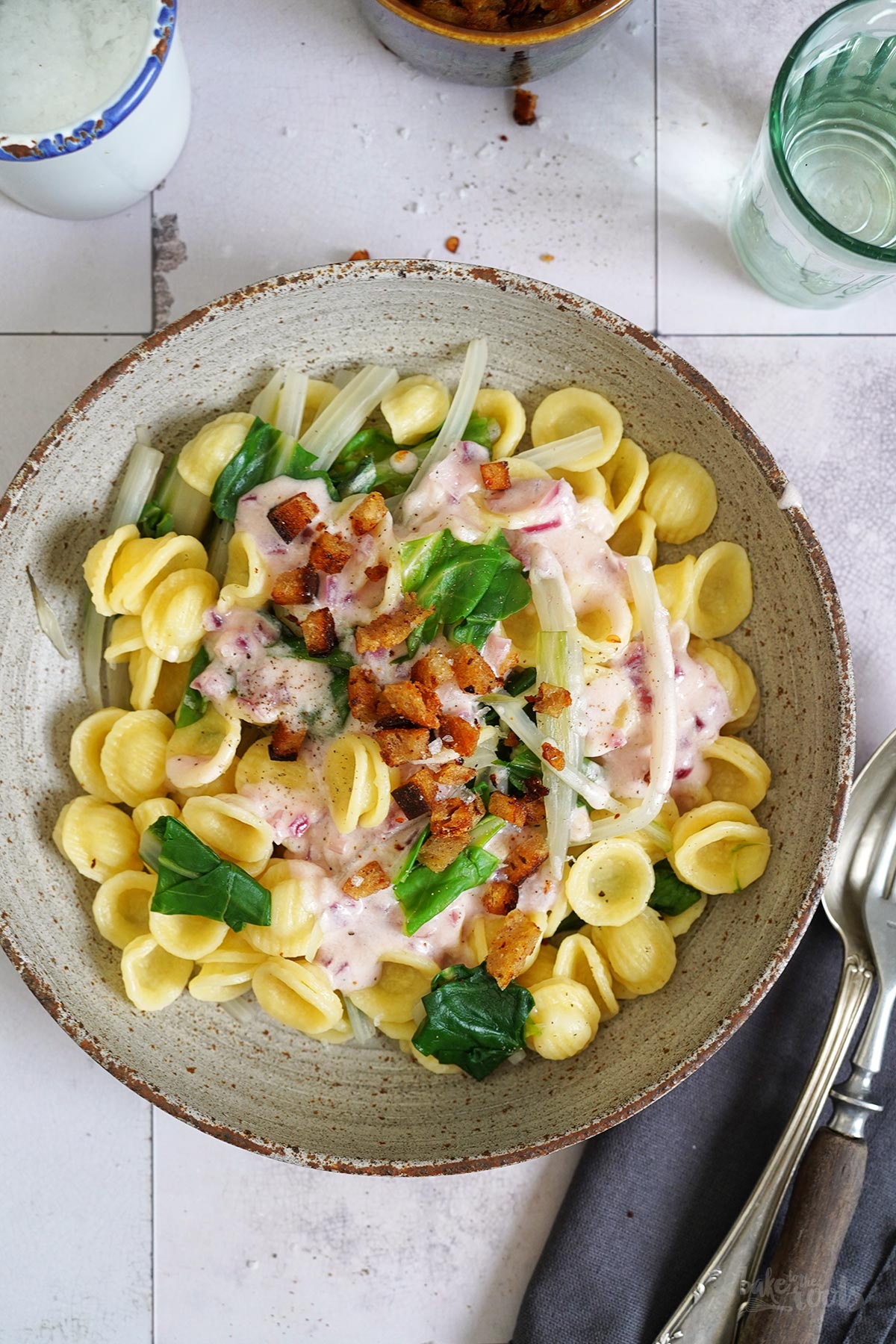 Orecchiette mit Mangold | Bake to the roots