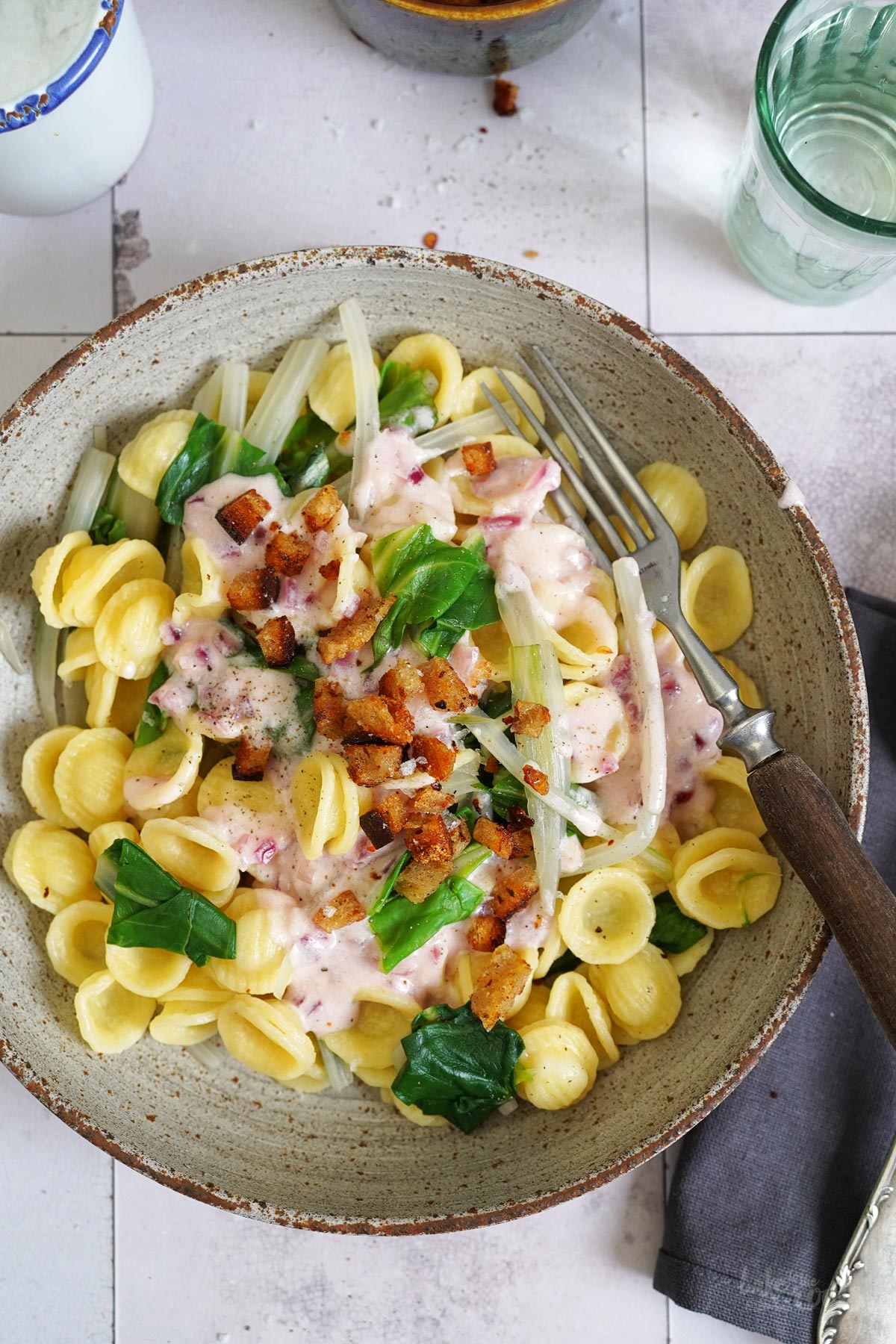 Orecchiette mit Mangold | Bake to the roots