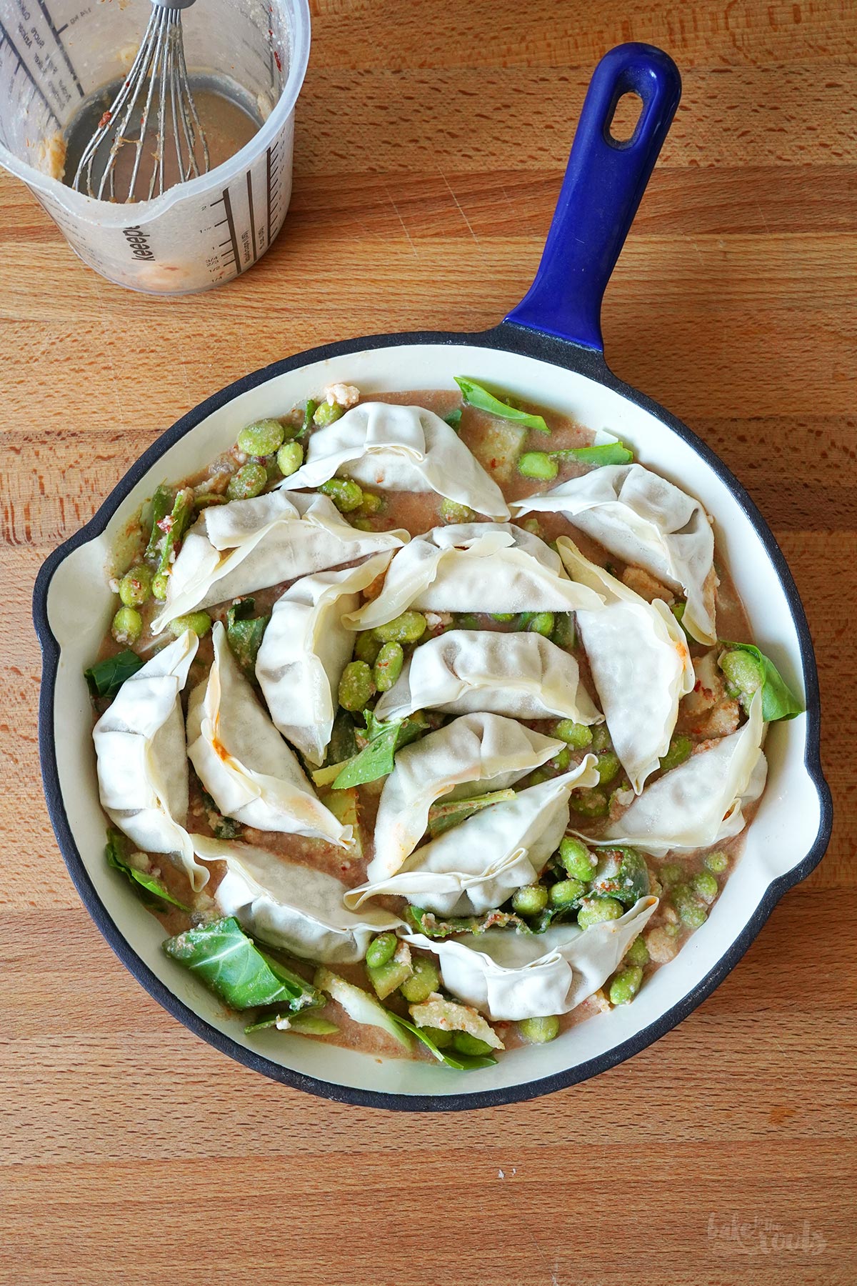 One-Pot Gyozas aus dem Ofen | Bake to the roots