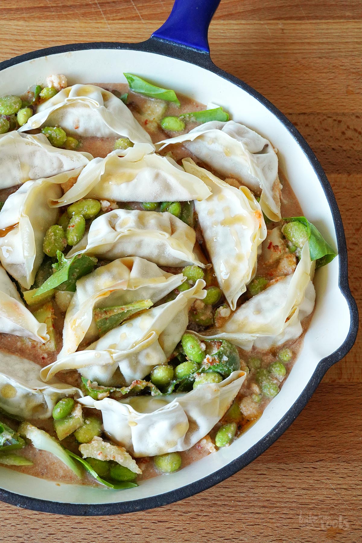One-Pot Gyozas aus dem Ofen | Bake to the roots