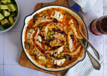 One-Pot Gyozas aus dem Ofen | Bake to the roots