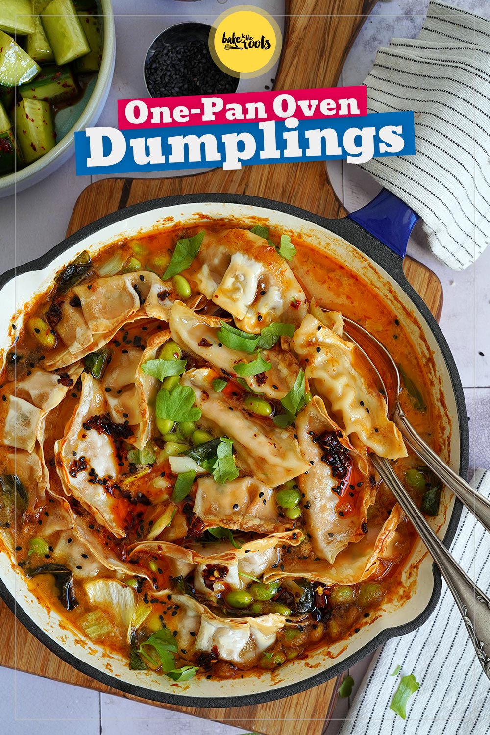 One-Pot Gyozas aus dem Ofen | Bake to the roots