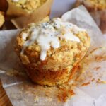 Zitrone & Mohn Streusel Muffins | Bake to the roots