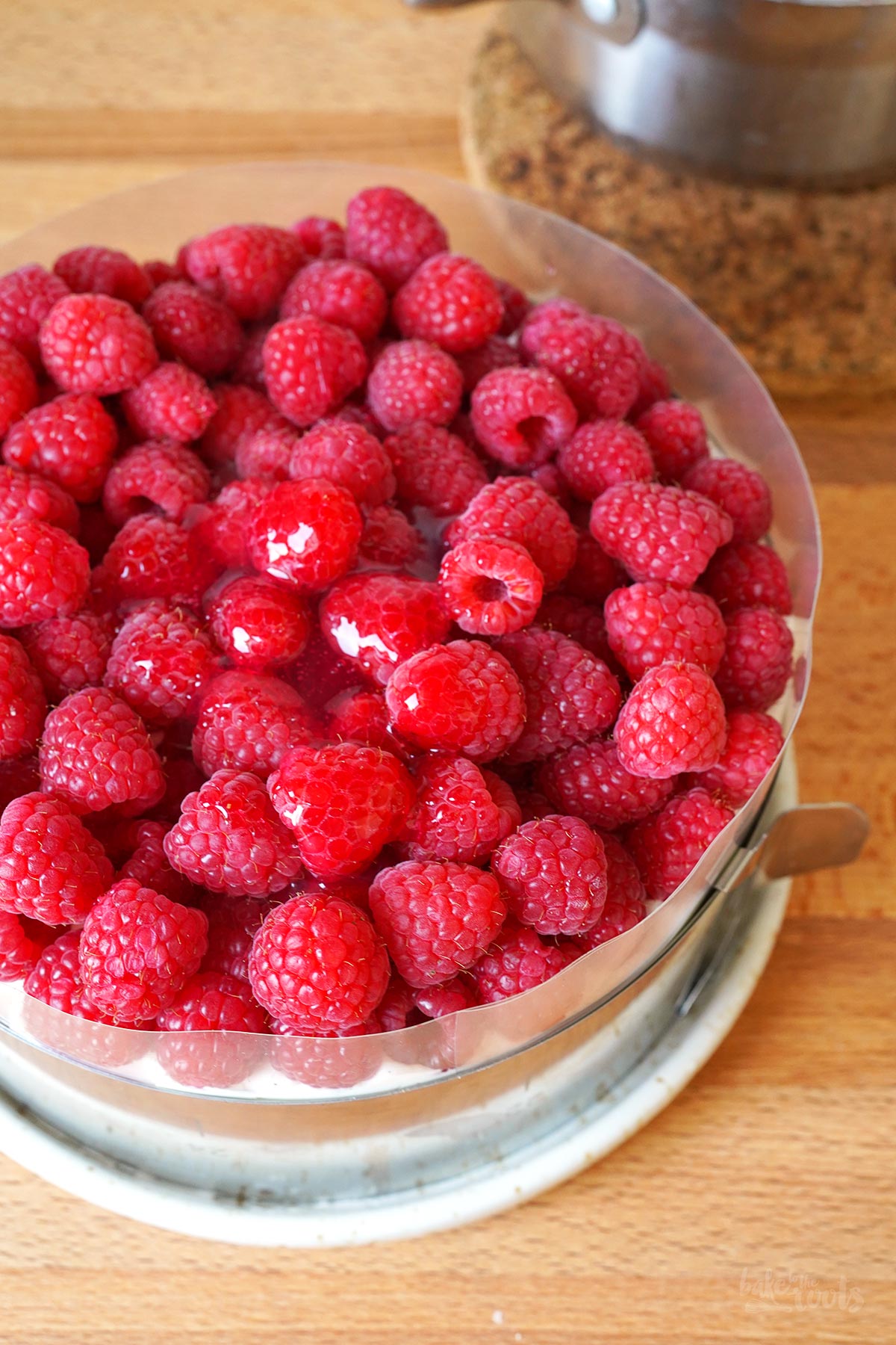 Raspberry Mascarpone Layer Cake | Bake to the roots