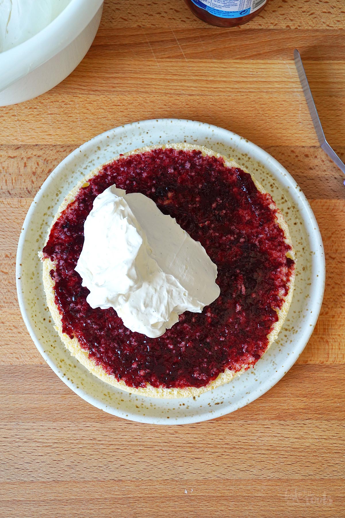 Raspberry Mascarpone Layer Cake | Bake to the roots