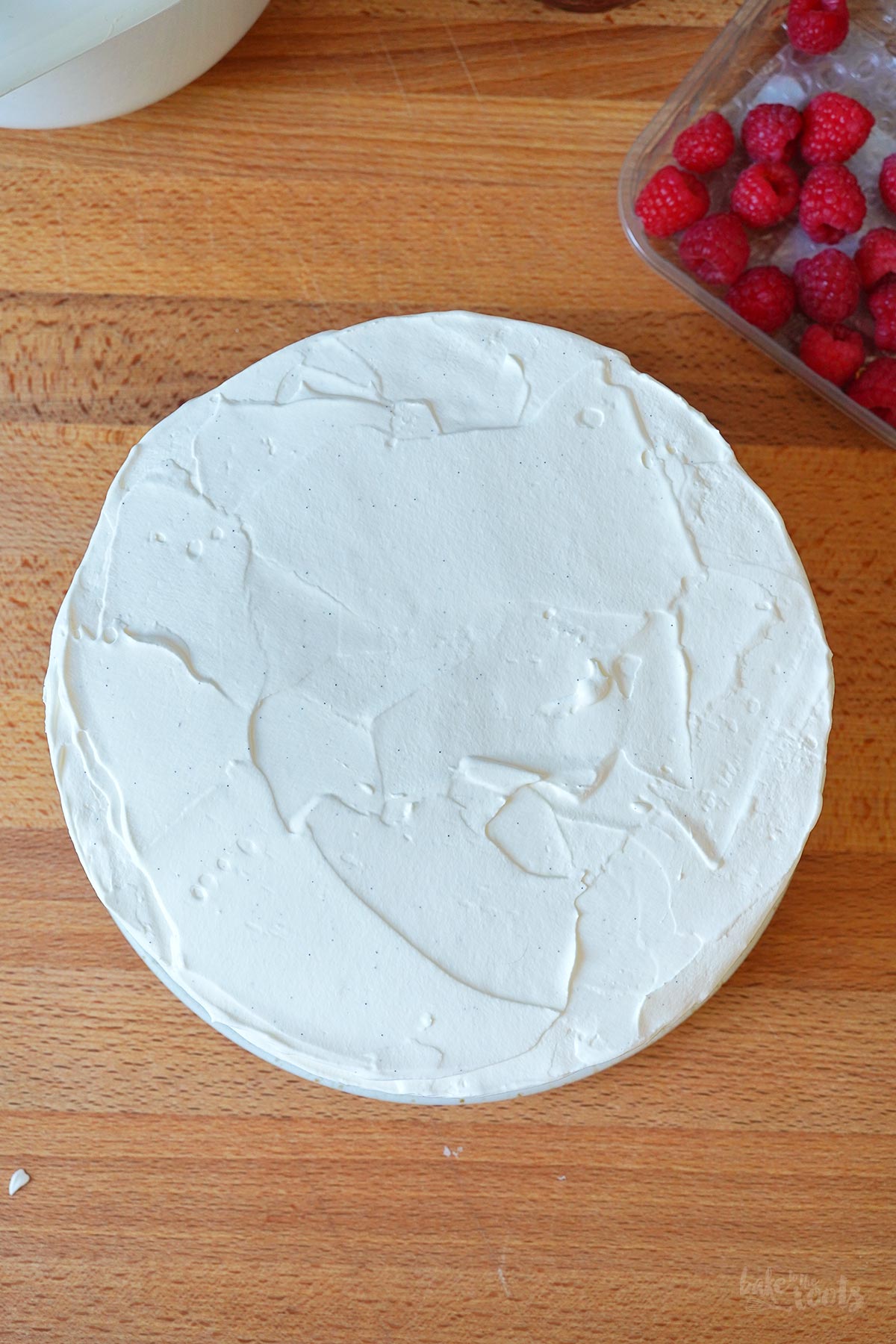 Raspberry Mascarpone Layer Cake | Bake to the roots