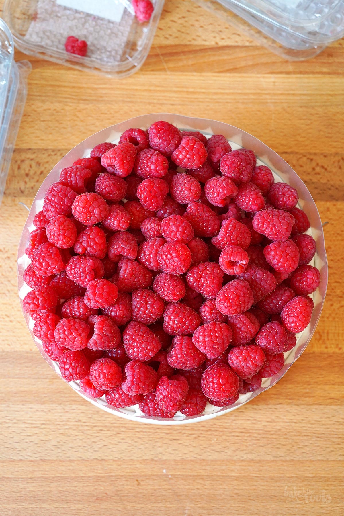 Raspberry Mascarpone Layer Cake | Bake to the roots