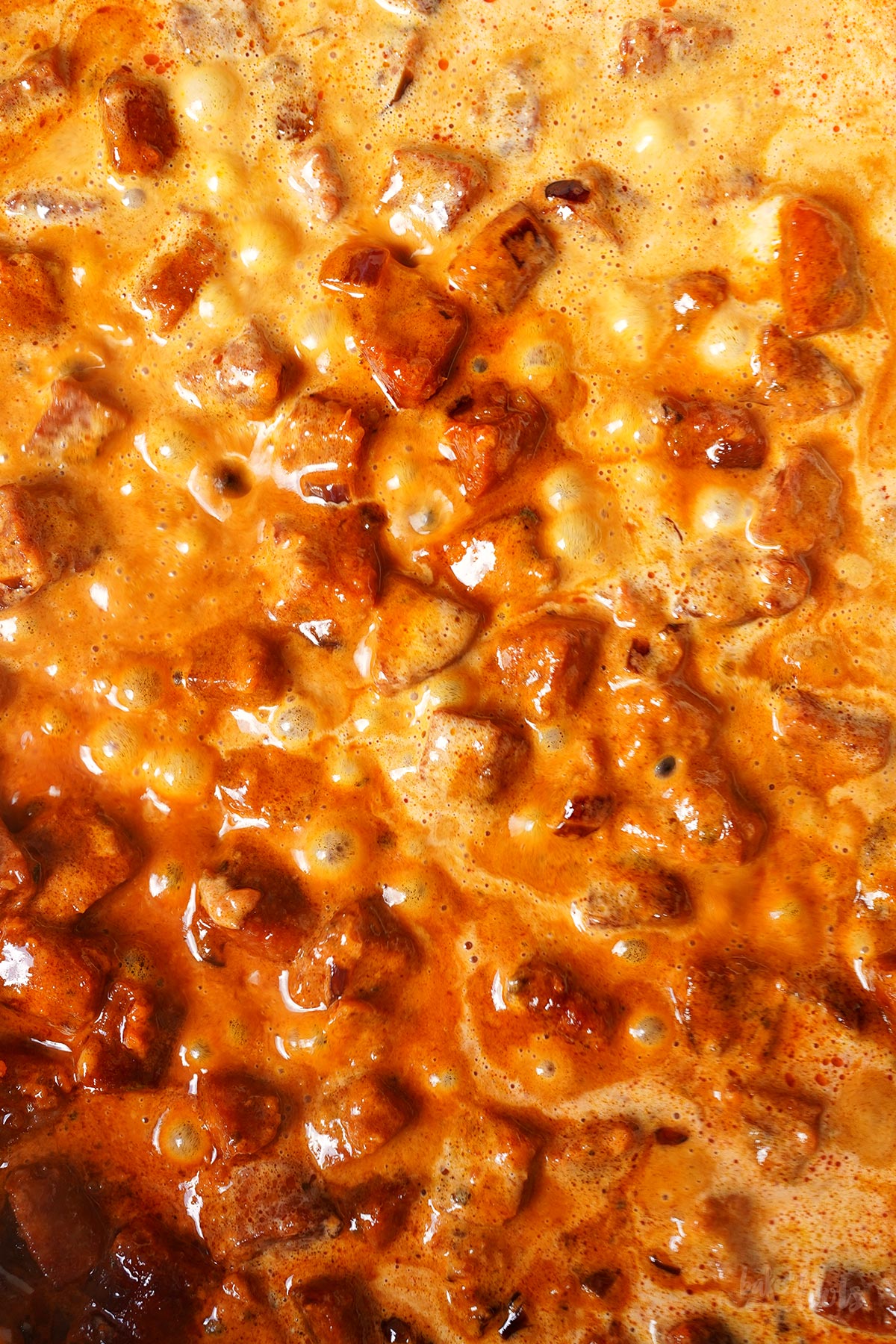 Schnelle Gnocchi mit Chorizo, Pesto Rosso & Spinat | Bake to the roots