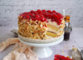 Himbeeren Mascarpone Biskuit Törtchen | Bake to the roots