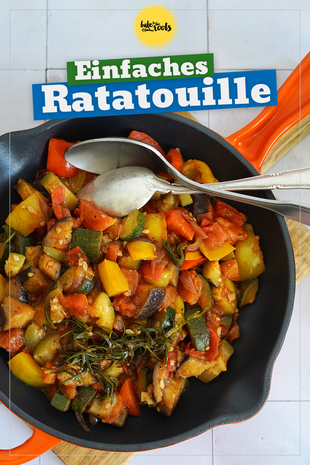 Einfaches Ratatouille mit Sonnenweizen | Bake to the roots