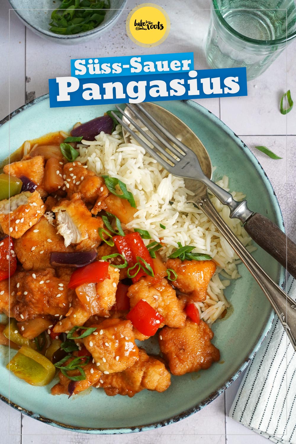 Süß-Saurer Pangasius mit Reis | Bake to the roots