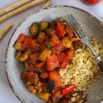 Einfaches Ratatouille mit Sonnenweizen | Bake to the roots