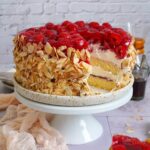 Himbeeren Mascarpone Biskuit Törtchen | Bake to the roots