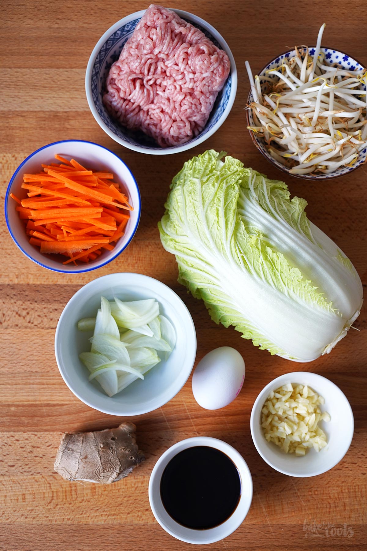 Einfache Chinakohl Hackfleisch Pfanne | Bake to the roots