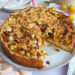 Mirabellen Pudding Streuselkuchen | Bake to the roots