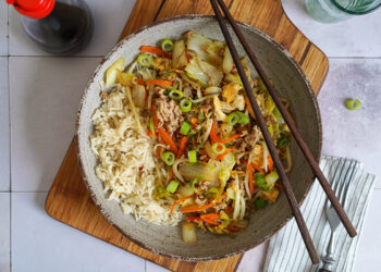 Einfache Chinakohl Hackfleisch Pfanne | Bake to the roots
