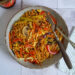 Wok Nudeln mit Gemüse & Pilzen | Bake to the roots