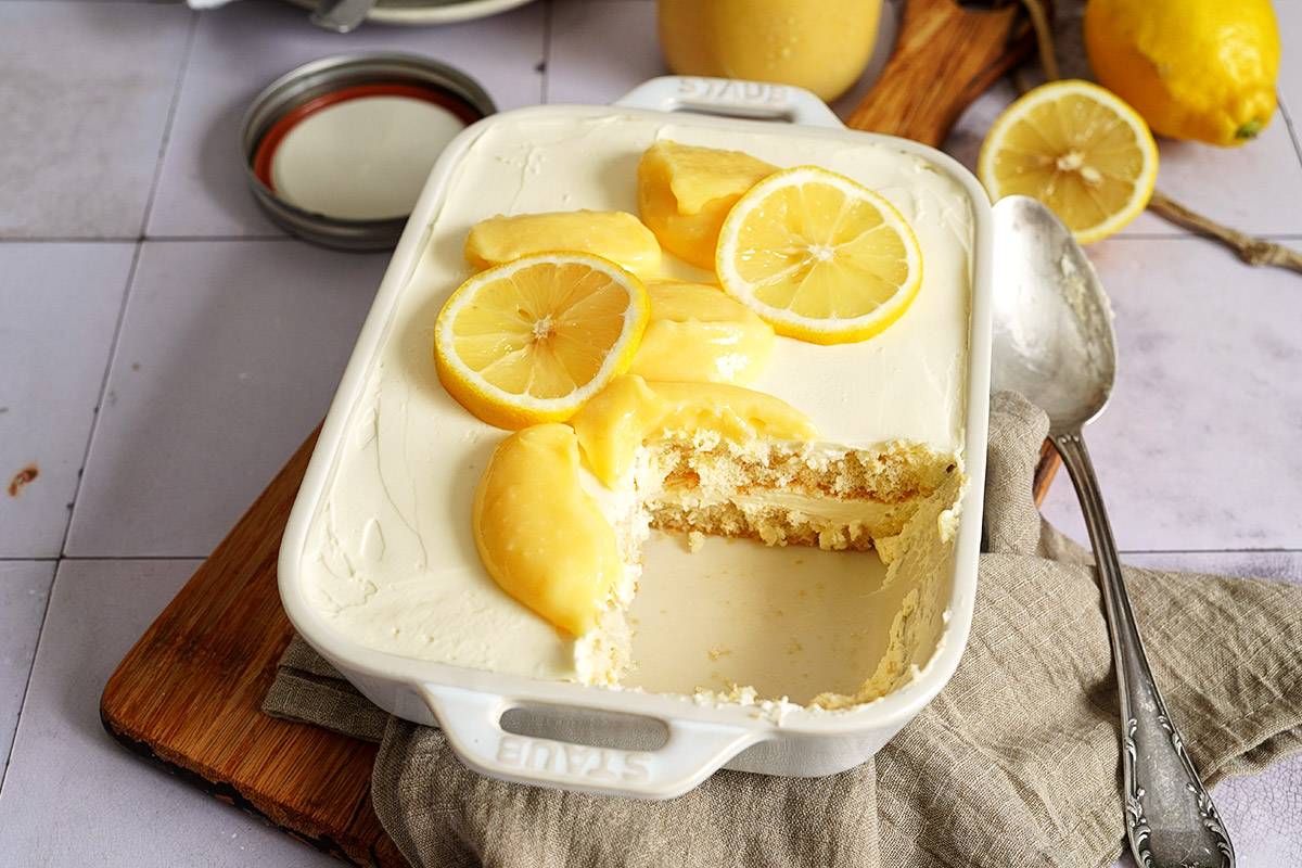 Limoncello (Zitronen) Tiramisu | Bake to the roots
