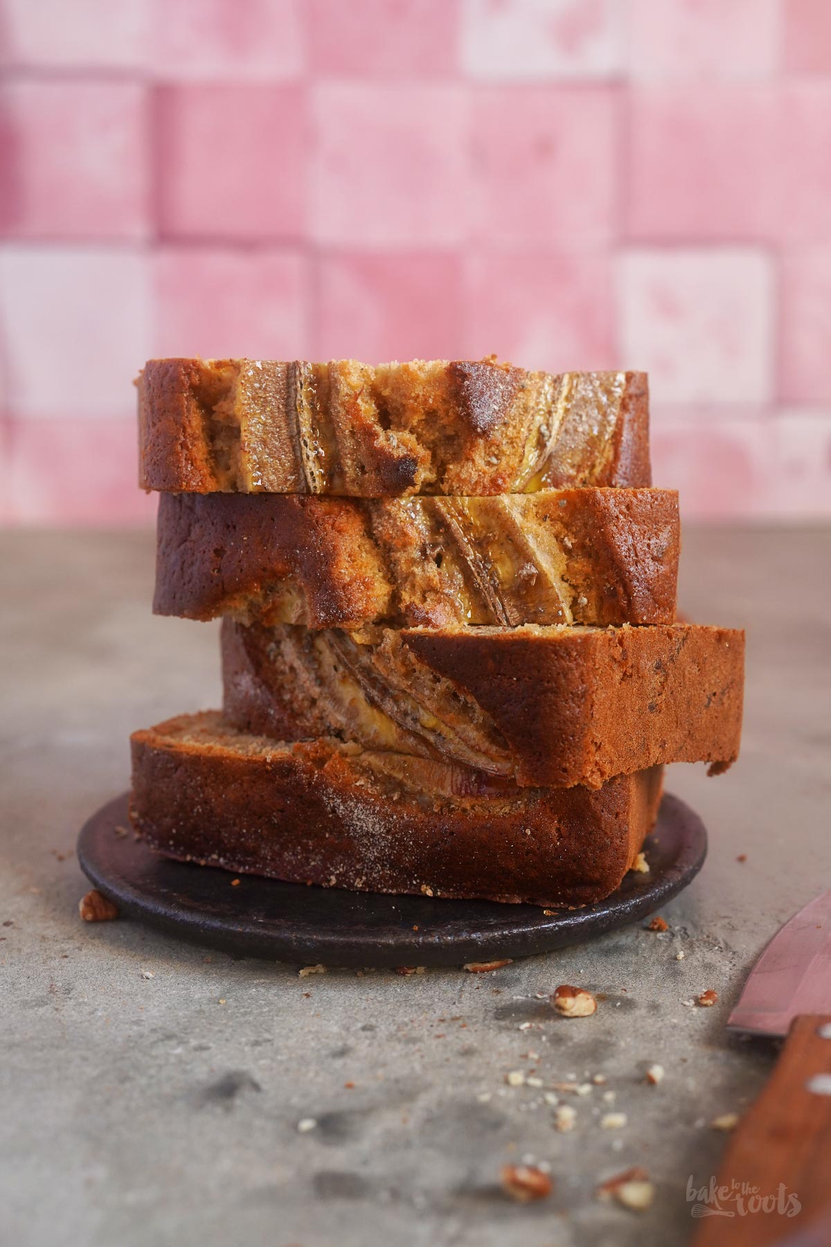 Pecan & Browned Butter Banana Bread | Bake to the roots