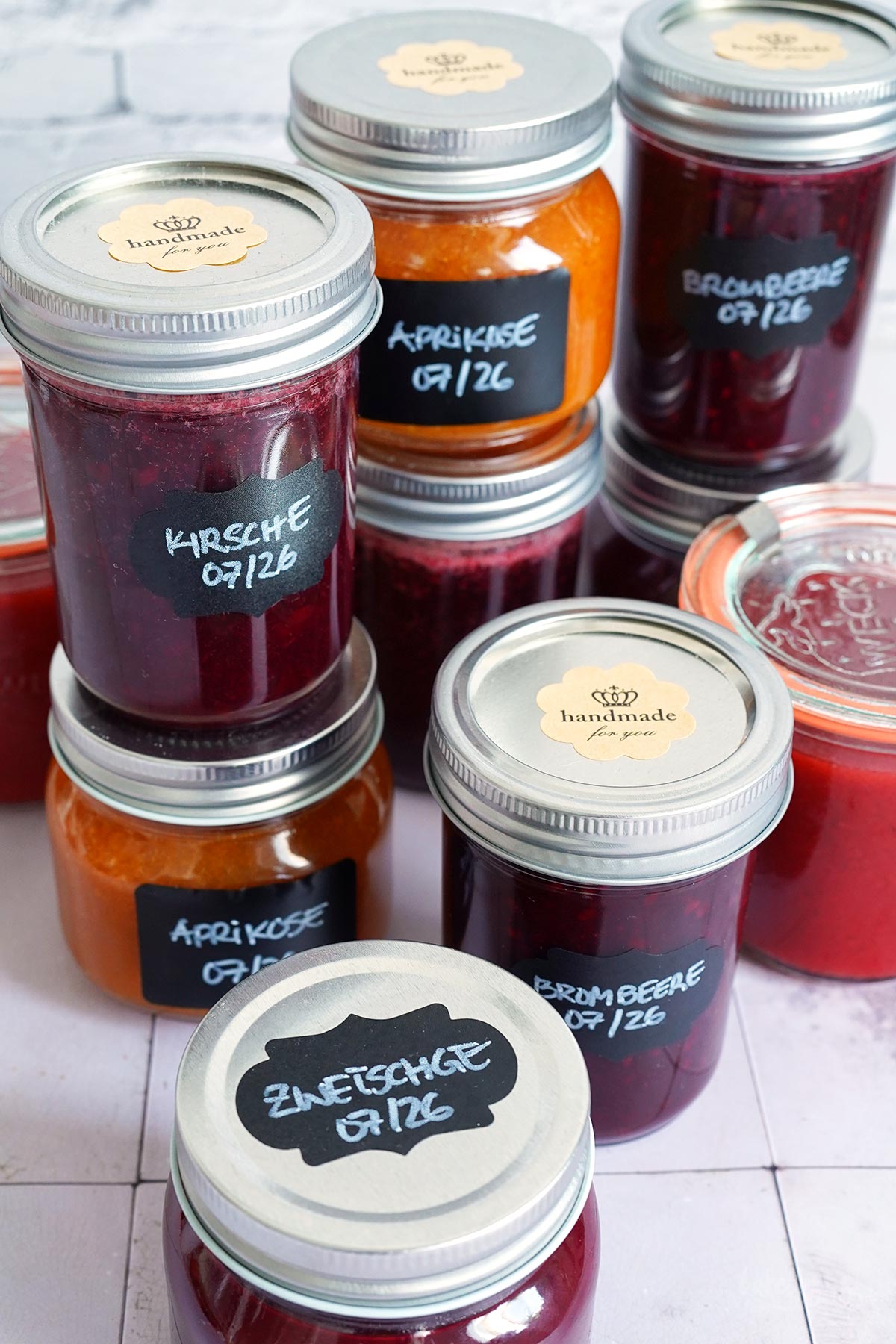 German Damson Plum Jam (no sugar added) | Bake to the roots