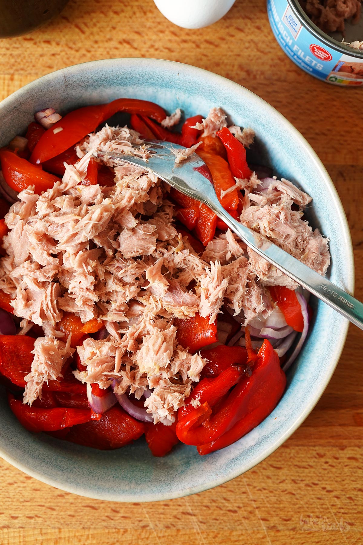 Geröstete Paprika & Thunfisch Salat (Tapas) | Bake to the roots