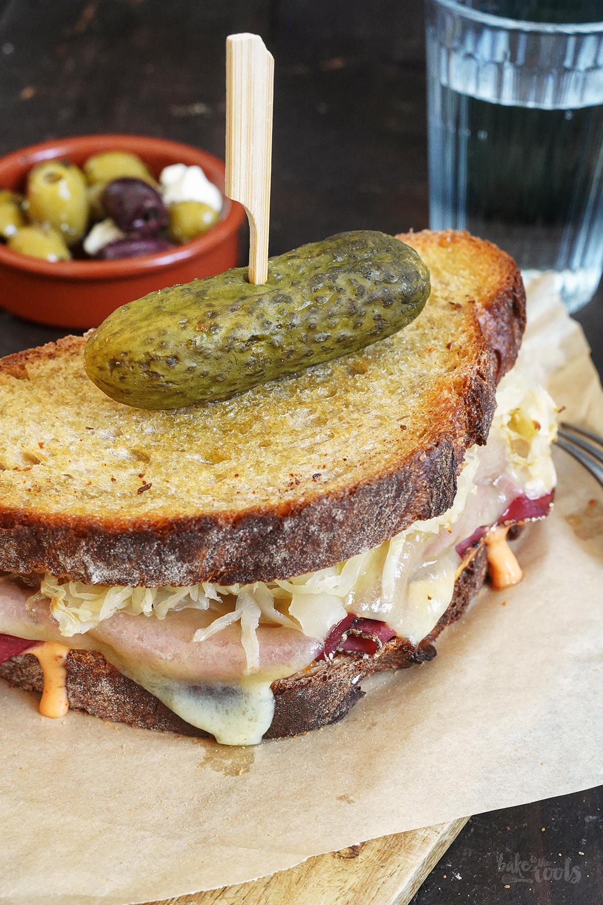 Einfaches Reuben Sandwich (AirFryer Version) | Bake to the roots