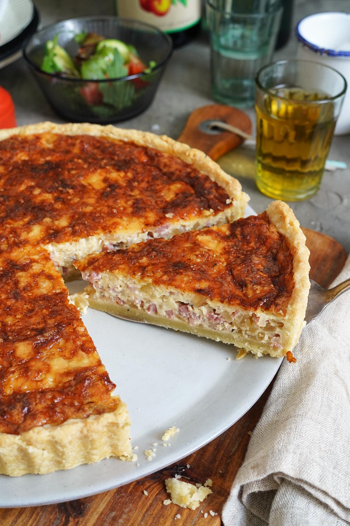 Einfache Quiche Lorraine | Bake to the roots