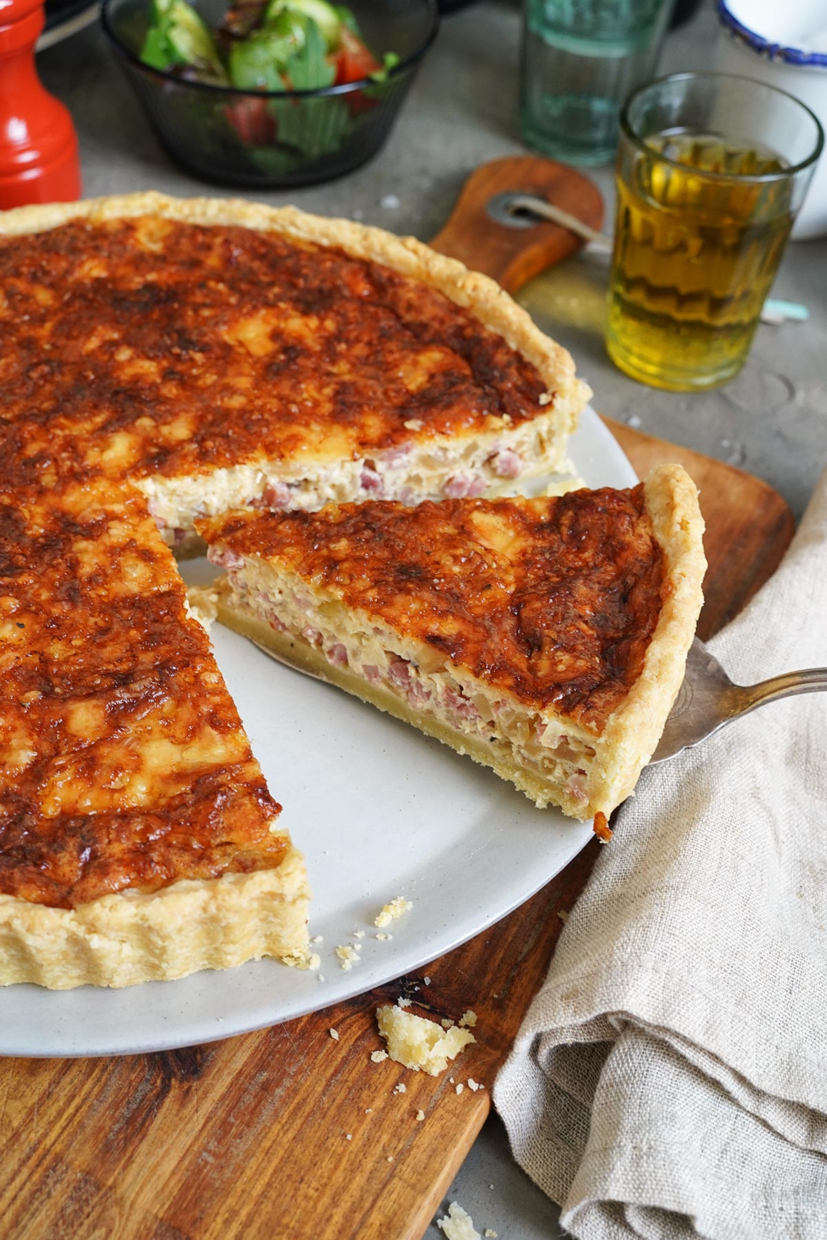 Einfache Quiche Lorraine | Bake to the roots