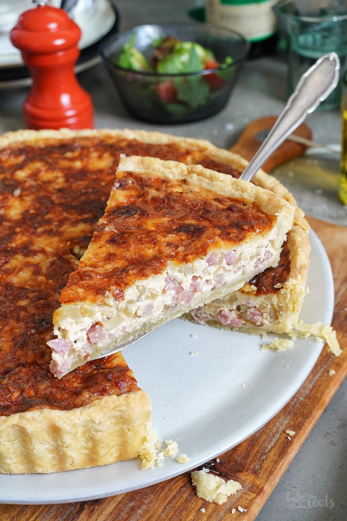 Einfache Quiche Lorraine | Bake to the roots