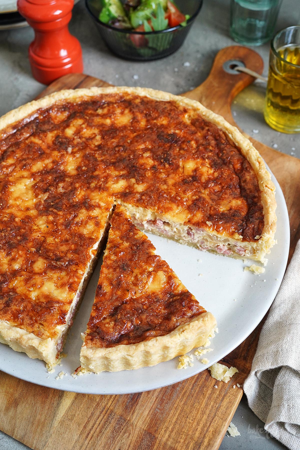 Einfache Quiche Lorraine | Bake to the roots