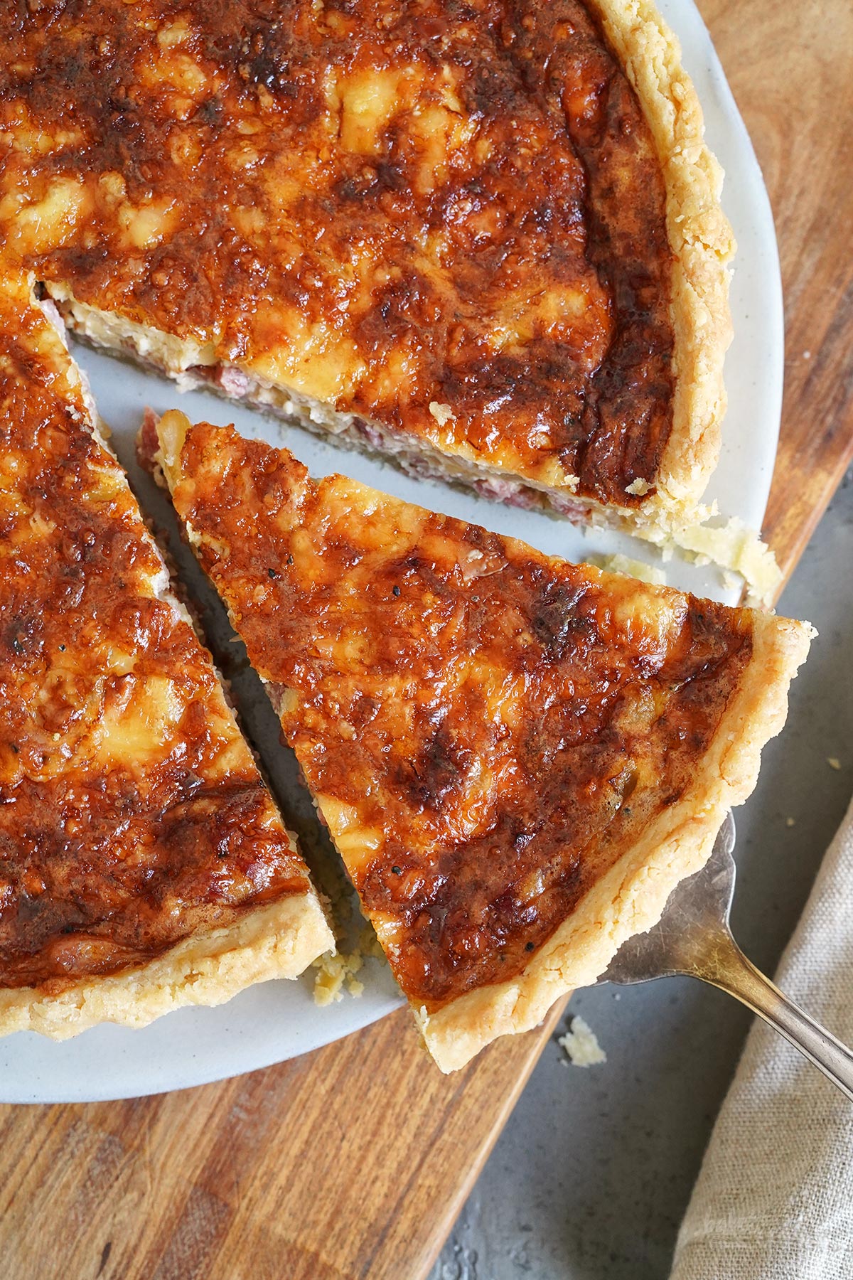 Einfache Quiche Lorraine | Bake to the roots