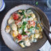 AirFryer Gnocchi mit Spinat, Tomaten & Ofenkäse | Bake to the roots