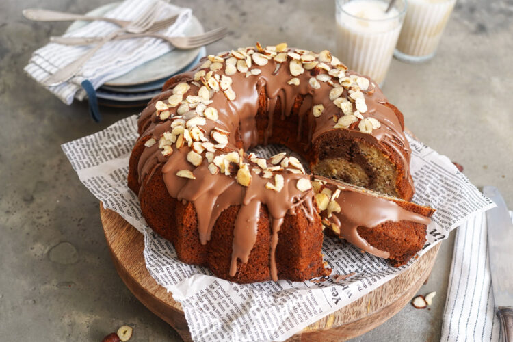 Bananenbrot Marmorkuchen Gugelhupf | Bake to the roots