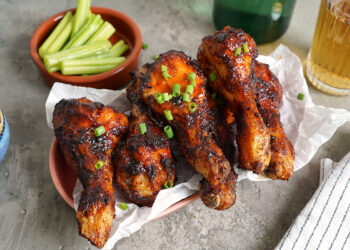 AirFryer Buffalo-Style Drumsticks | Bake to the roots
