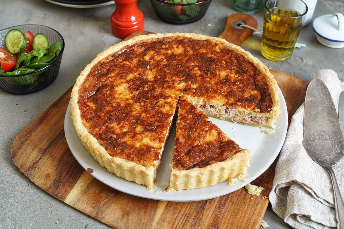Einfache Quiche Lorraine | Bake to the roots
