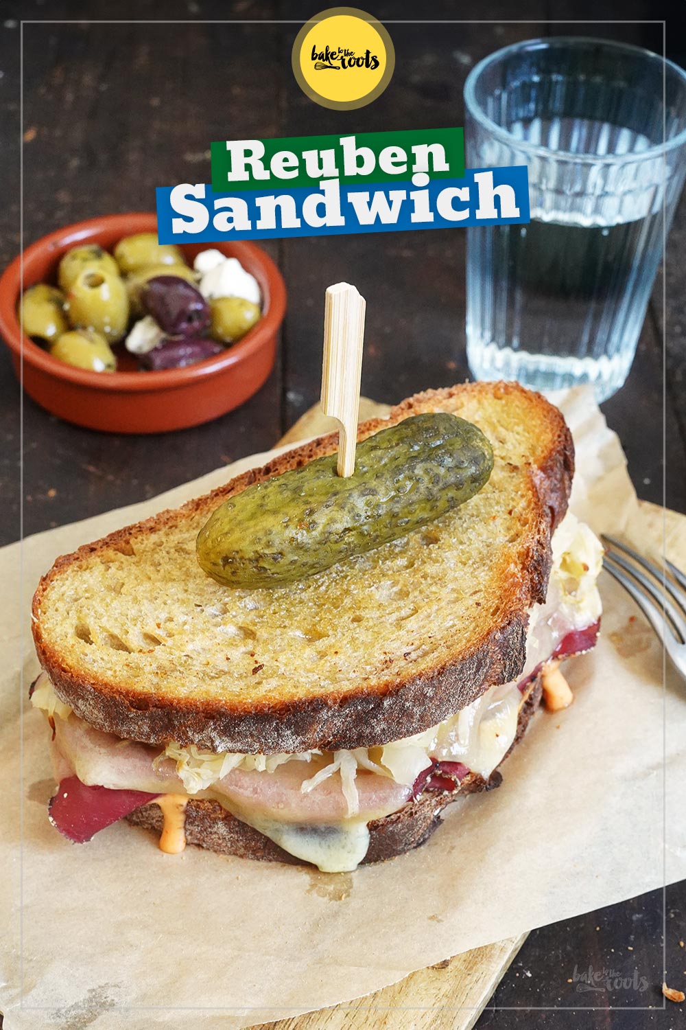 Einfaches Reuben Sandwich (AirFryer Version) | Bake to the roots