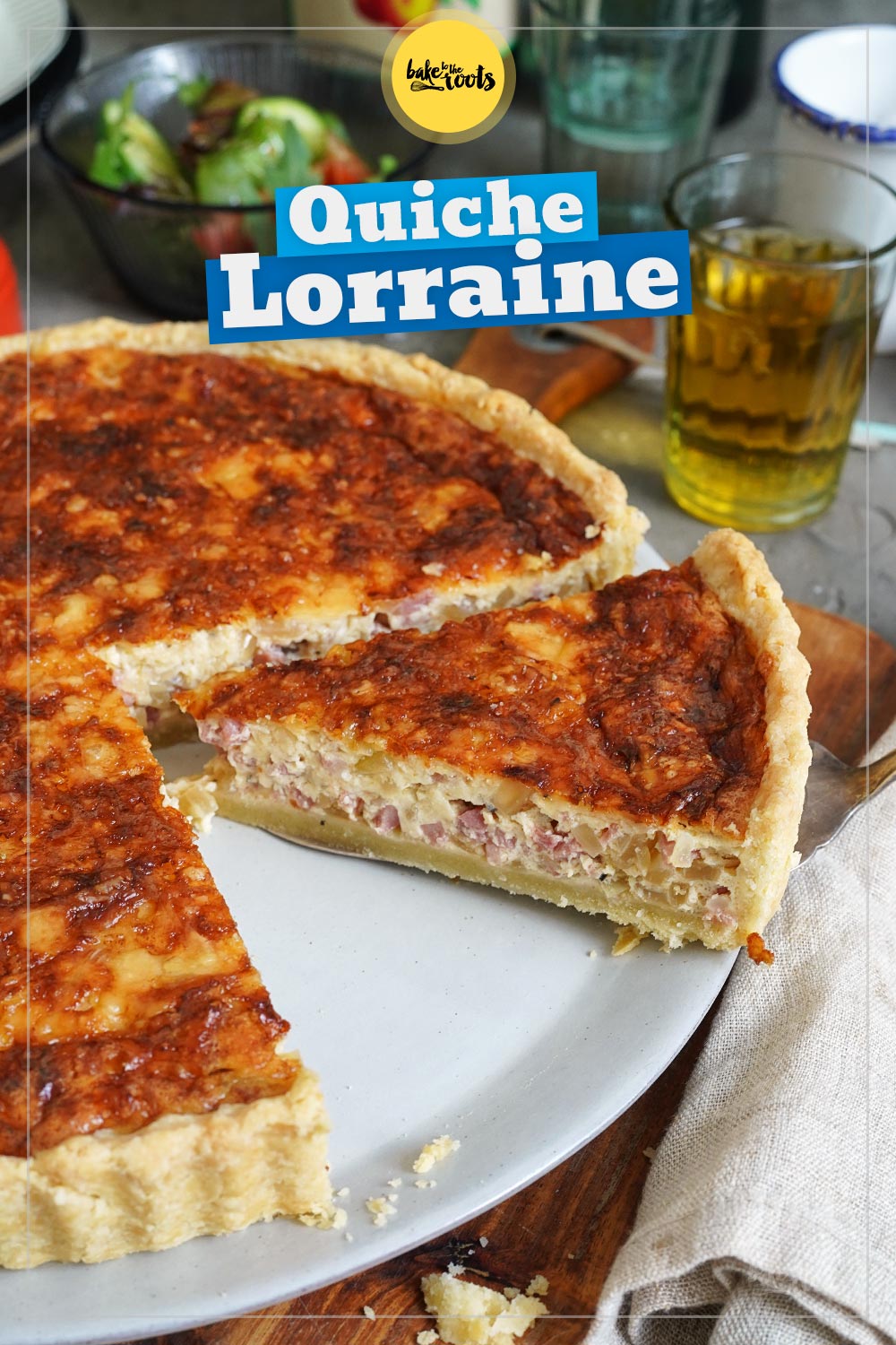 Einfache Quiche Lorraine | Bake to the roots