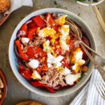 Geröstete Paprika & Thunfisch Salat (Tapas) | Bake to the roots