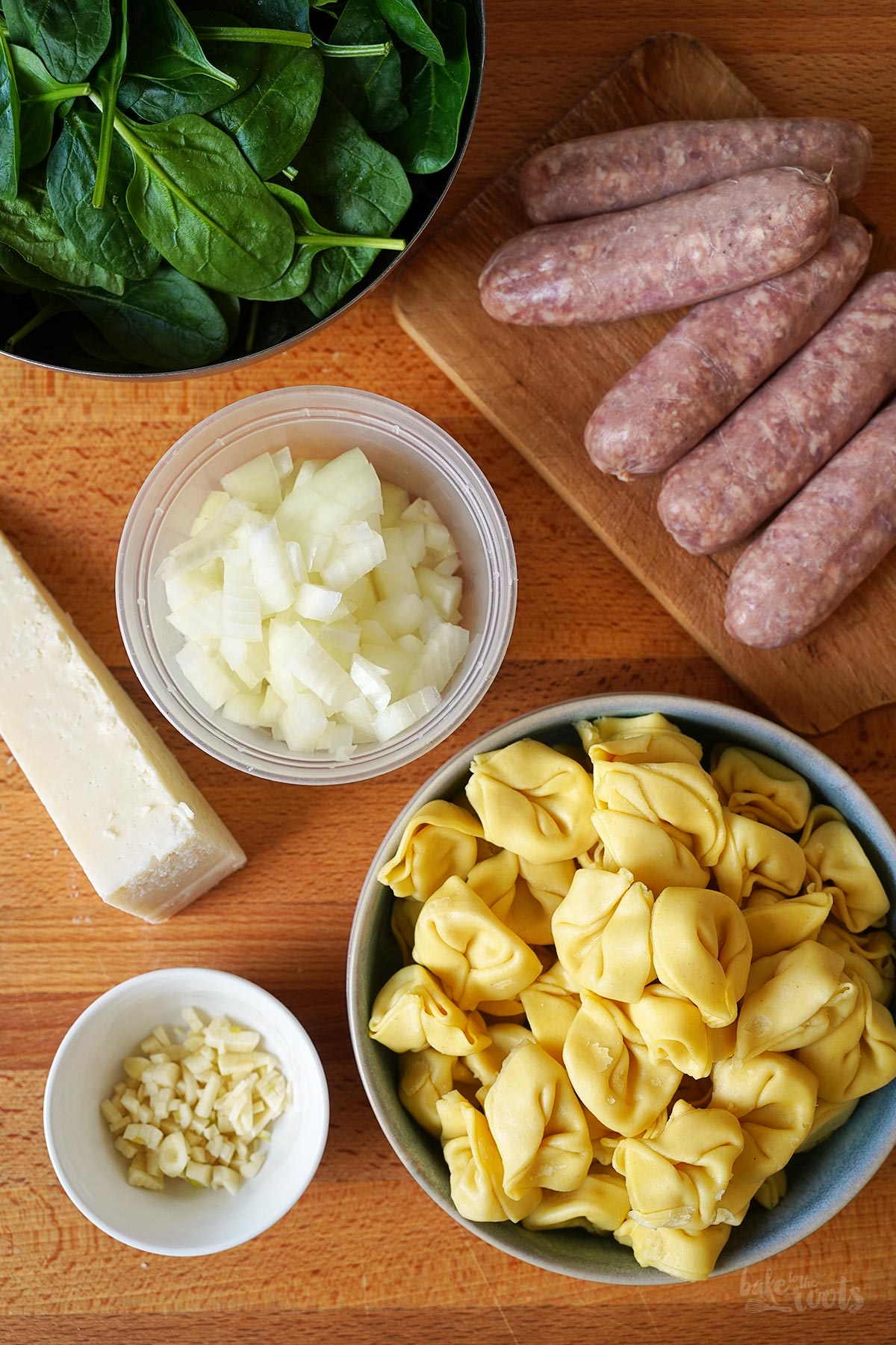 Hearty Sausage & Tortellini Soup | Bake to the roots