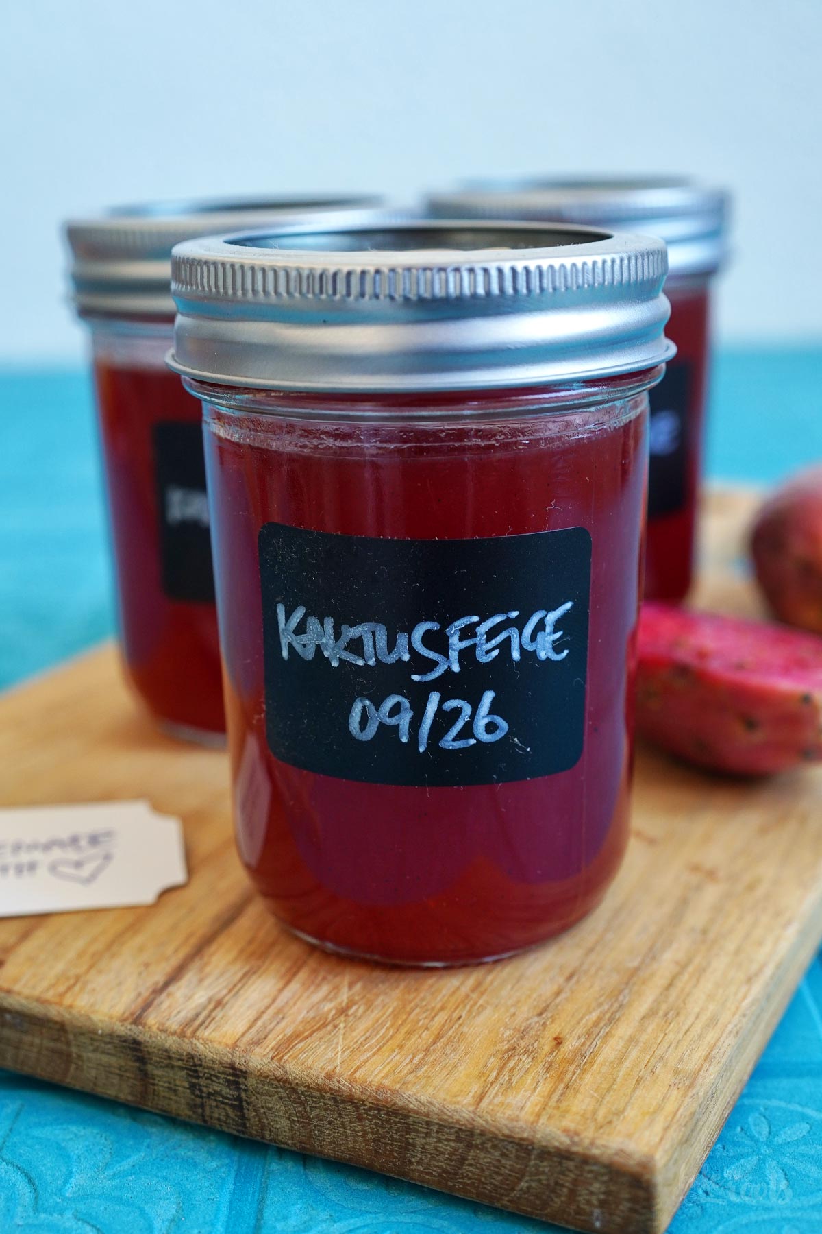 Homemade Prickly Pear Jam | Bake to the roots